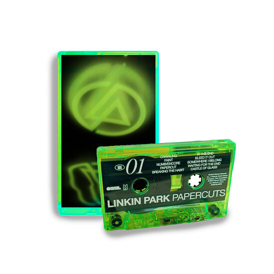 Papercuts Limited Edition Fluorescent Green Cassette