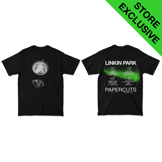 Papercuts Reflection Black Tee (S) Papercuts Reflection Black Tee (S)