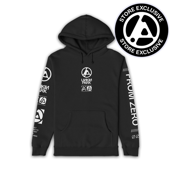 From Zero Black Pullover Hoodie