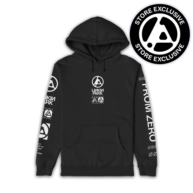 From Zero Black Pullover Hoodie