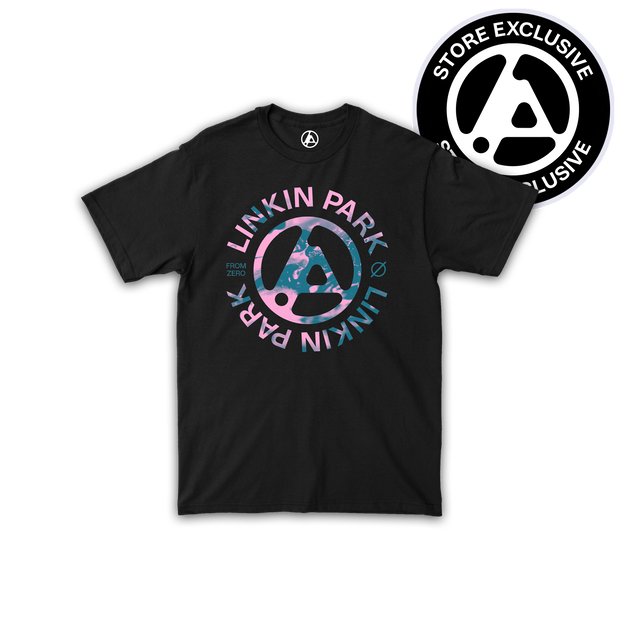 From Zero Spill Black Tee